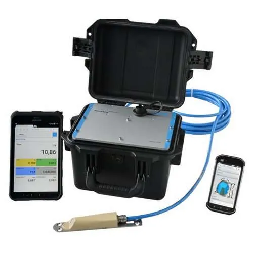 Transmissor de Vazão Série NivuFlow 750 Mobile